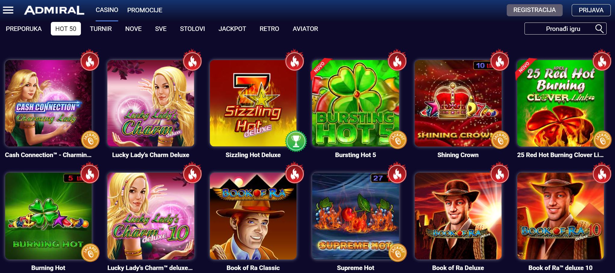 Admiral Casino Online Casino Bonusi Recenzija » Casino Hrvatska