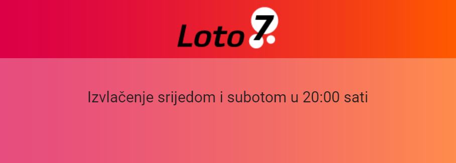 loto 7 hrvatska lutrija